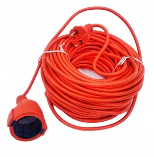50 m ZÁHRADNÝ PREDĽUŽOVACÍ KÁBEL Stavebné kosačky na trávu HRUBO PRE LED ŽIAROVKY